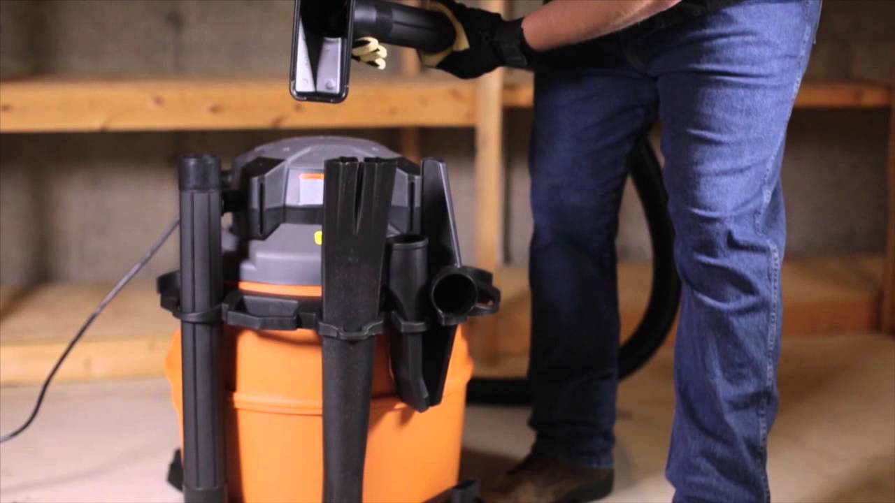 Пылесос для влажной и сухой уборки RIDGID WD1680 со съемным вентилятором