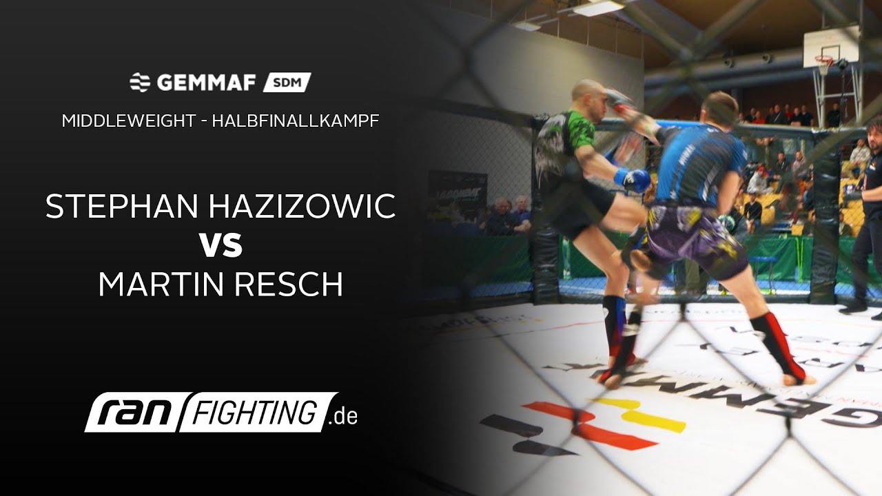 SDM2020 | Middleweight - Halbfinale | Stephan Hazizowic vs Martin Resch