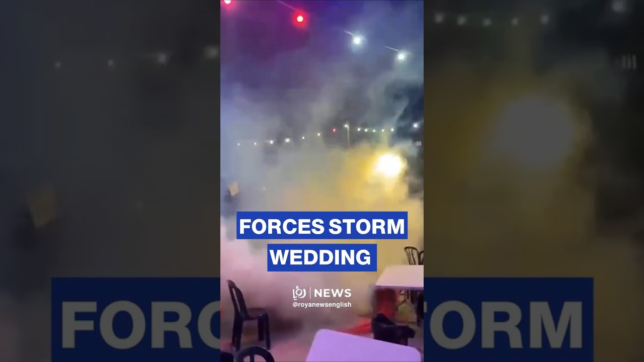 &lsquo;Israeli&rsquo; forces storm Palestinian wedding in Jerusalem