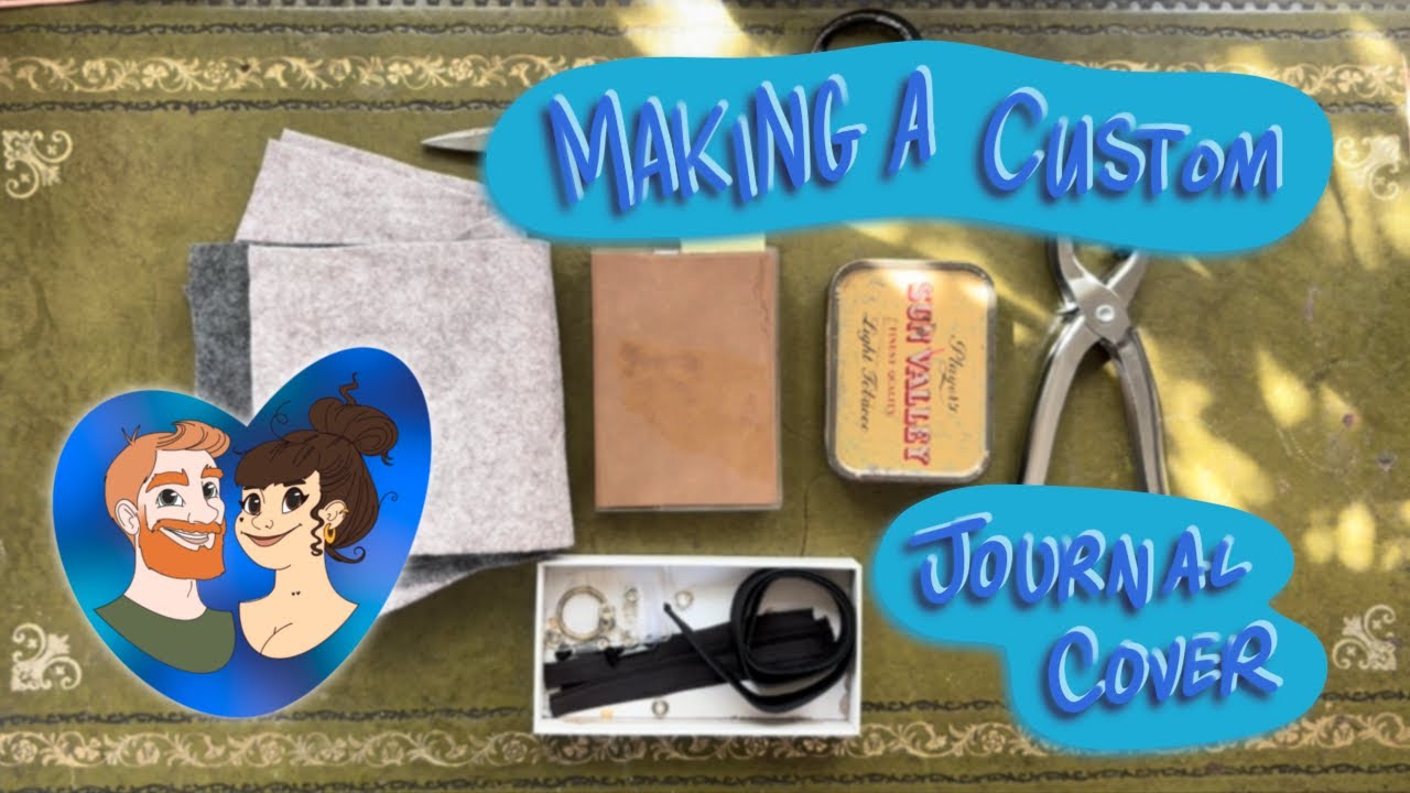 Making a new custom cover for a passport size Sterling Ink Notebook.