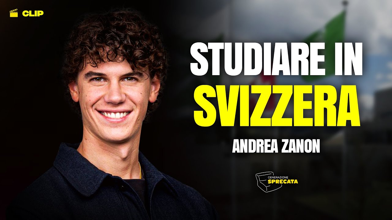 Andrea racconta perché ha scelto di STUDIARE in SVIZZERA