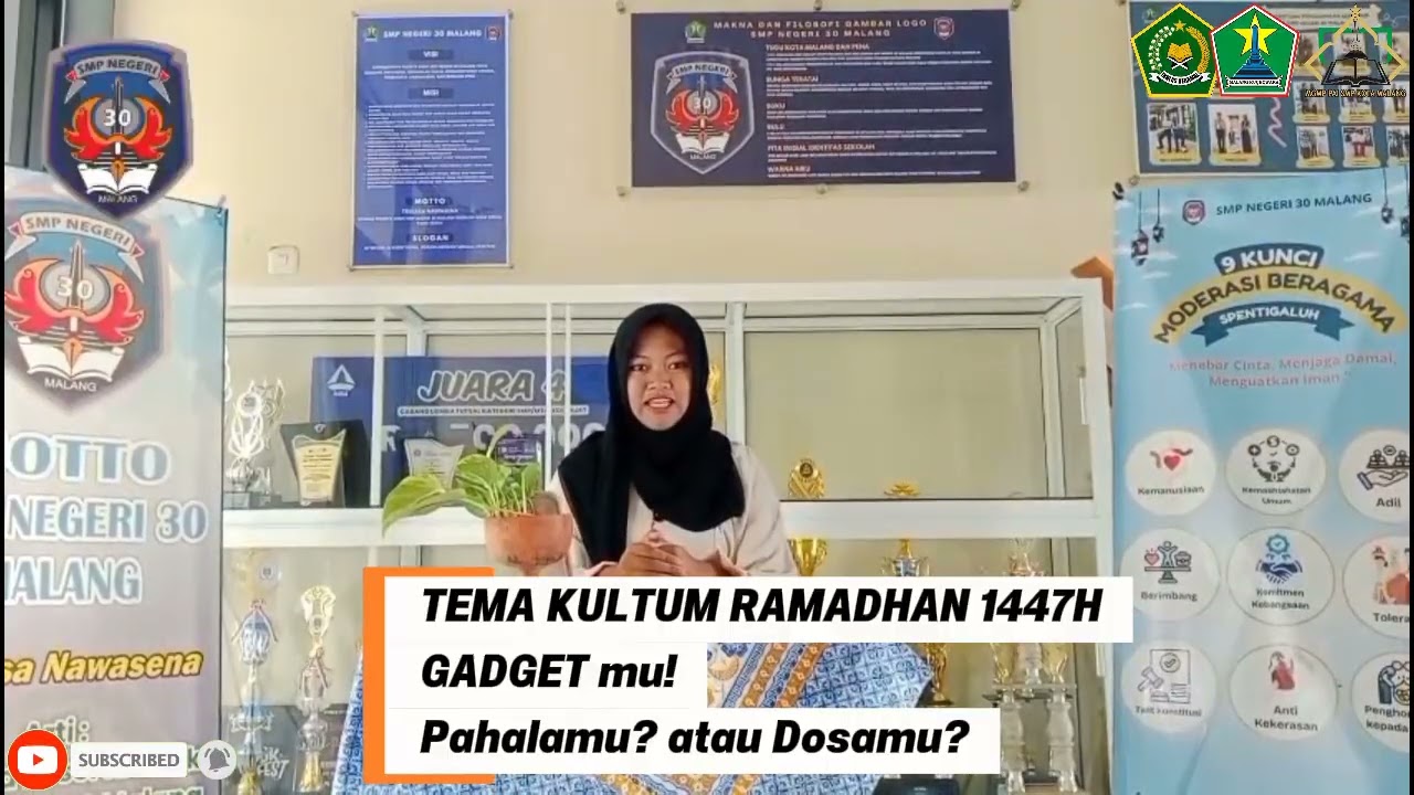 KURMA eps 14, Gadgetmu, Pahalamu, atau Dosamu?, Maulidia Dini Safira, SMP Negeri 30 Kota Malang