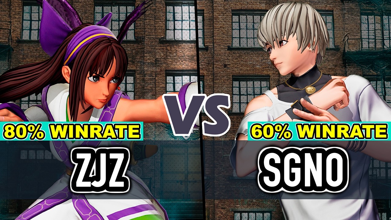KOF XV ▰ ZJZ (Nakoruru / Hinako / Chizuru) vs SGNO (Chris / Shermie / Dolores)