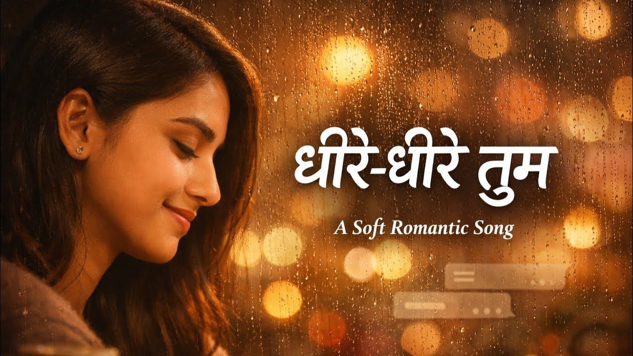 धीरे-धीरे तुम – New Hindi Romantic Song 2026 | Slow Love Song | India Music  