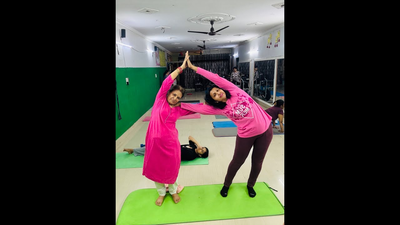 Forget your age, be active always 👍 Yoga session with Dr. Sandhya#seniorcitizens