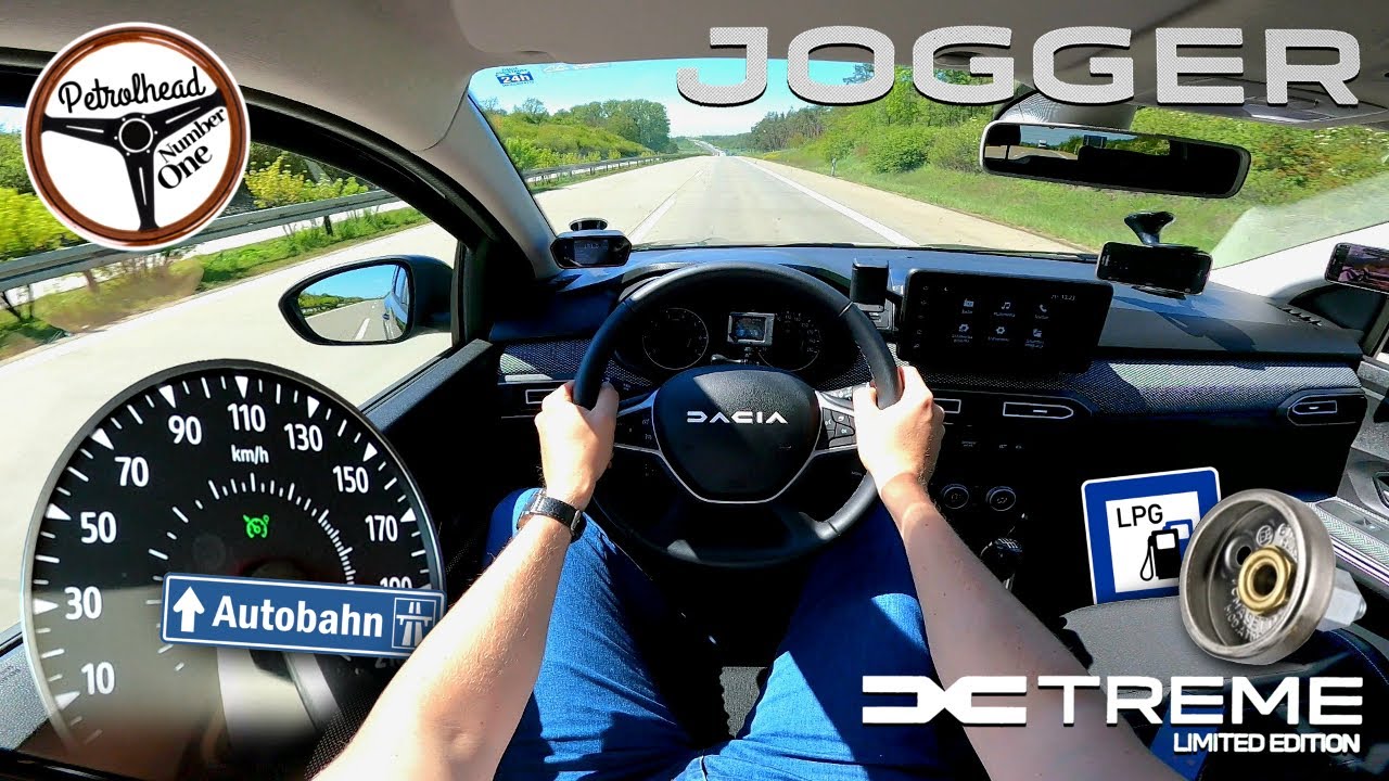 2023 Dacia Jogger 1.0 ECO-G | V-MAX. Pr&oacute;ba autostradowa i prezentacja. RACEBOX 0-100 km/h. AUTOBAHN.