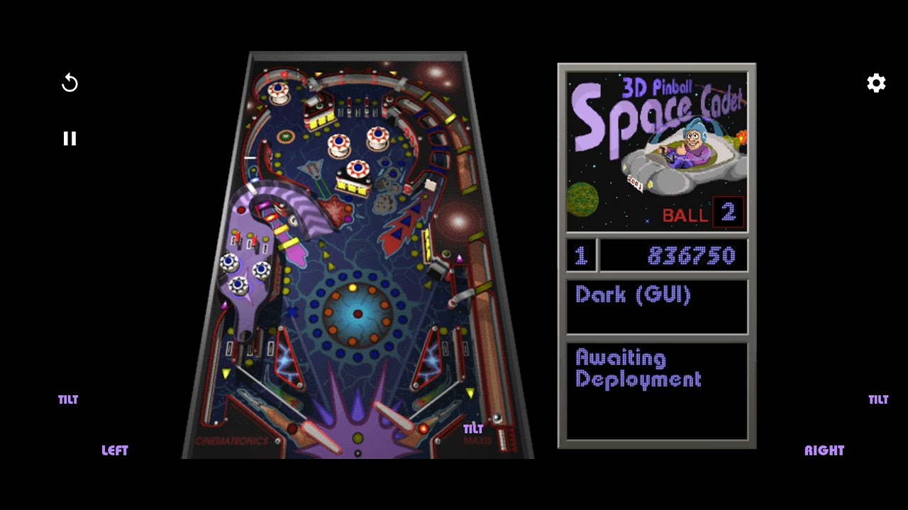 3D Pinball Space Cadet Moblie Clássico do WinXP