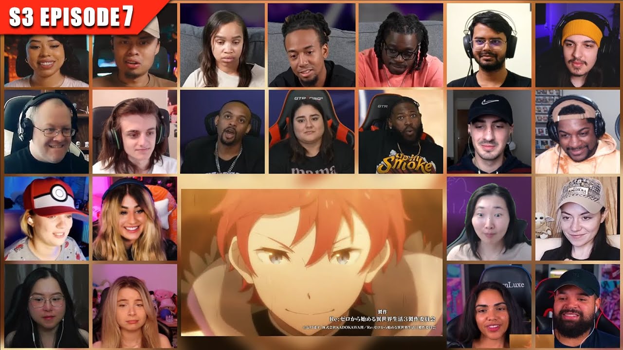 [Full Episode] Re:Zero Season 3 Episode 7 Reaction Mashup | Re:ゼロから始める異世界生活