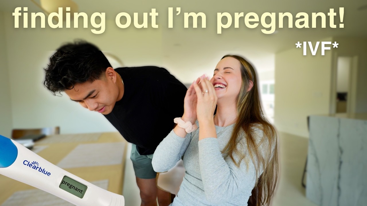 Finding out I'm PREGNANT with baby #2 🤰 successful embryo transfer [IVF JOURNEY]