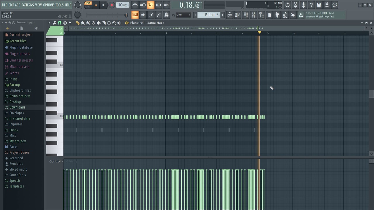 How Pi'erre Bourne made Ballad In 5 Minutes (FL Studio Remake)