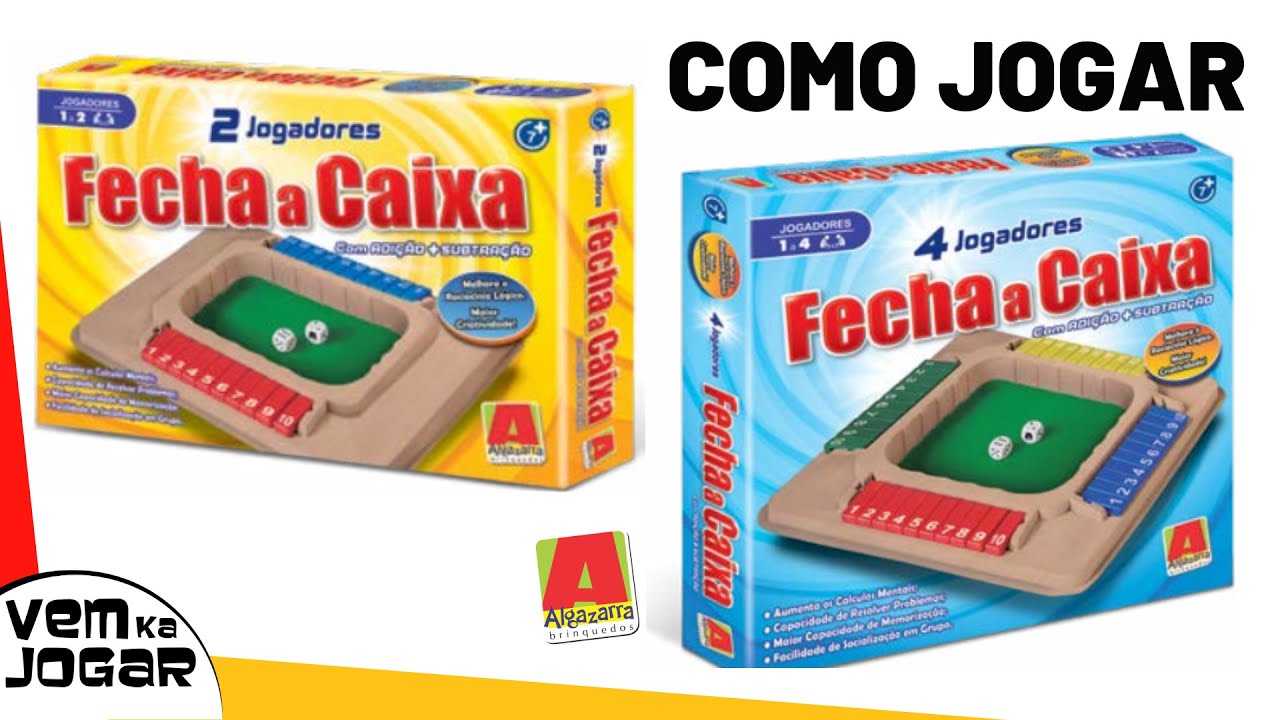 Aprenda a Jogar FECHA A CAIXA da Algazarra Brinquedos