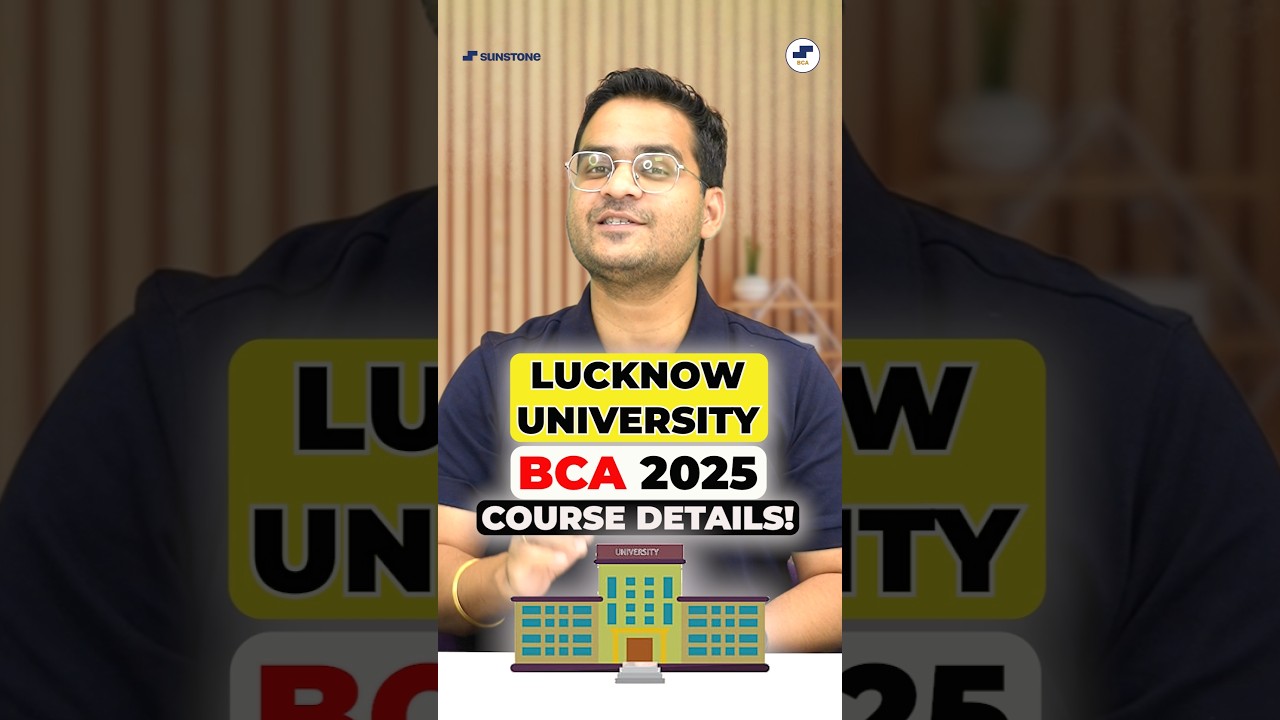 💥Lucknow University BCA Course Details🎓BCA Course Fees & Placements! #Shorts #BCA #BCACourse #Viral