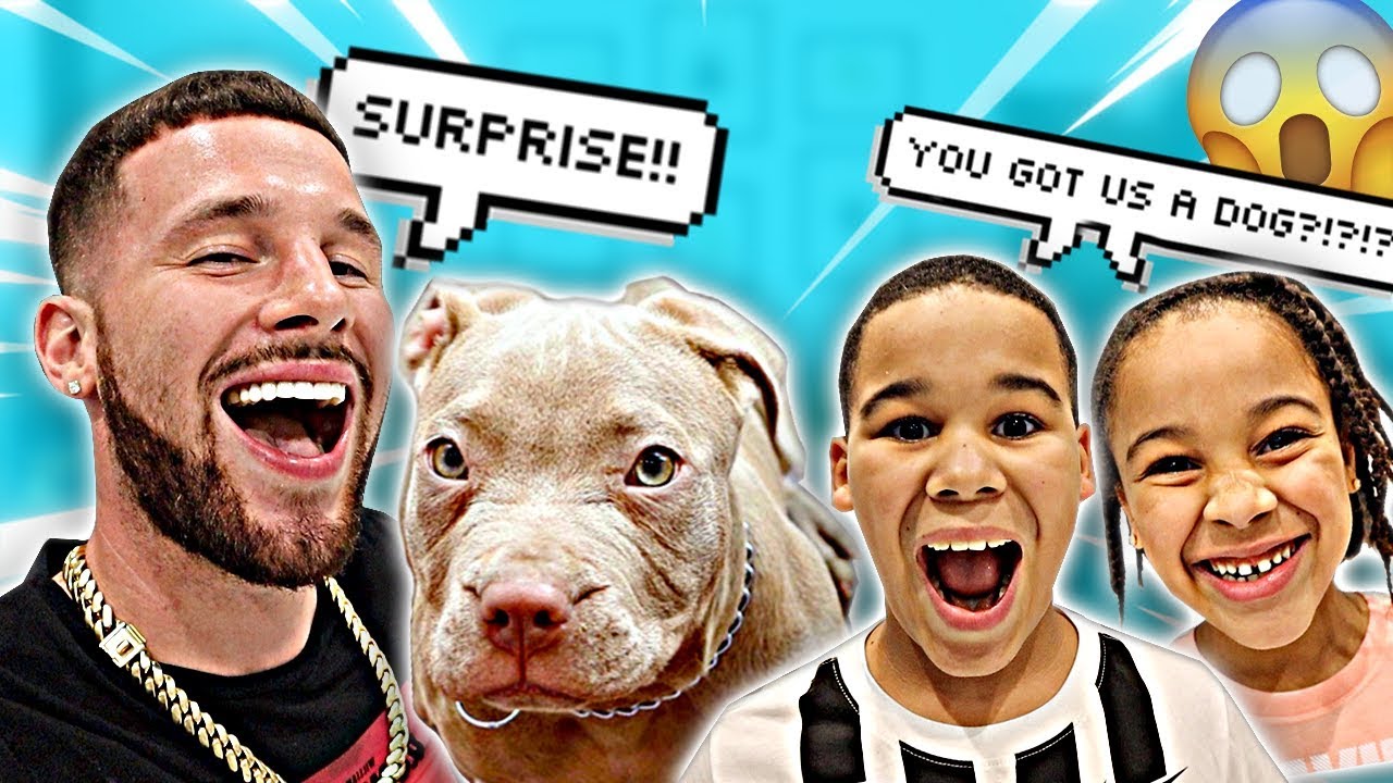 WE SURPRISED OUR KIDS WITH A PUPPY!!!