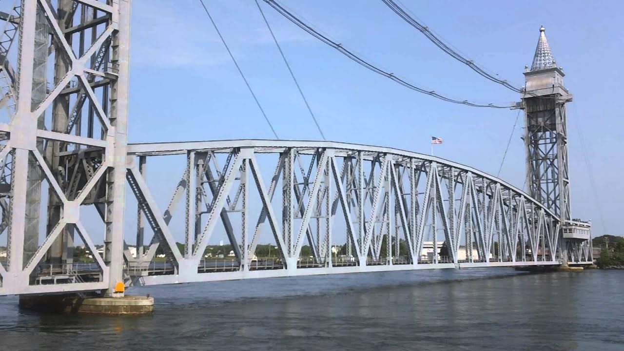 MBTA CapeFLYER Crosses the Cape Cod Railroad Bridge