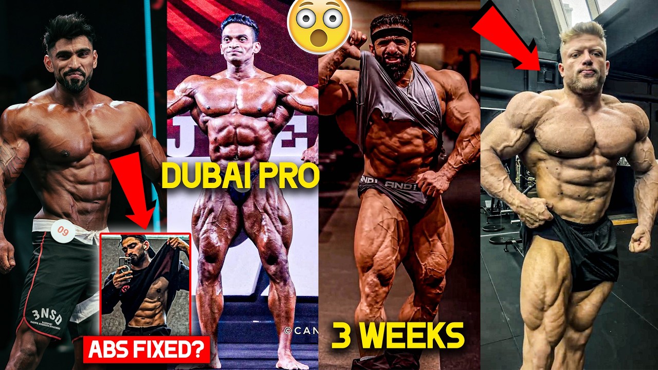 Finally!🔥 Sunit Jadhav DUBAI Pro?...Amit Fixed His Abs?, Hadi BEST Ever 😲 Arnold, Bilal Prep Starts