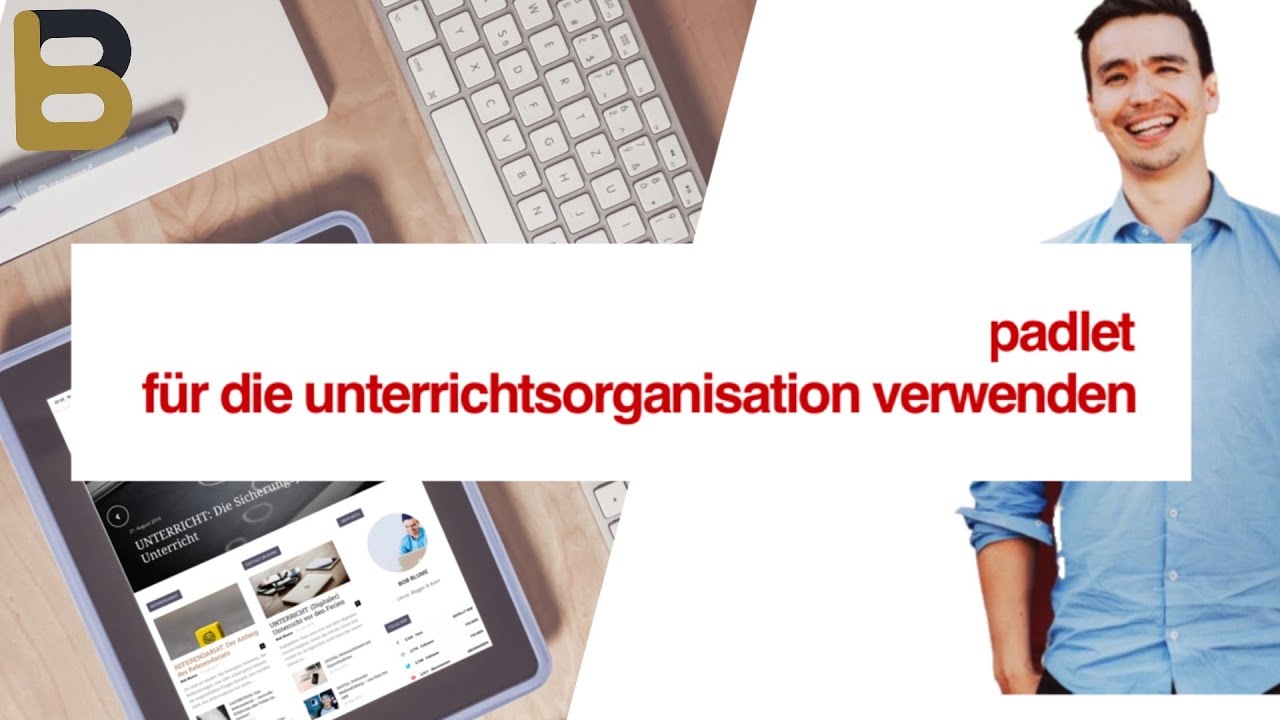 Unterricht mit Padlet strukturieren Youtube