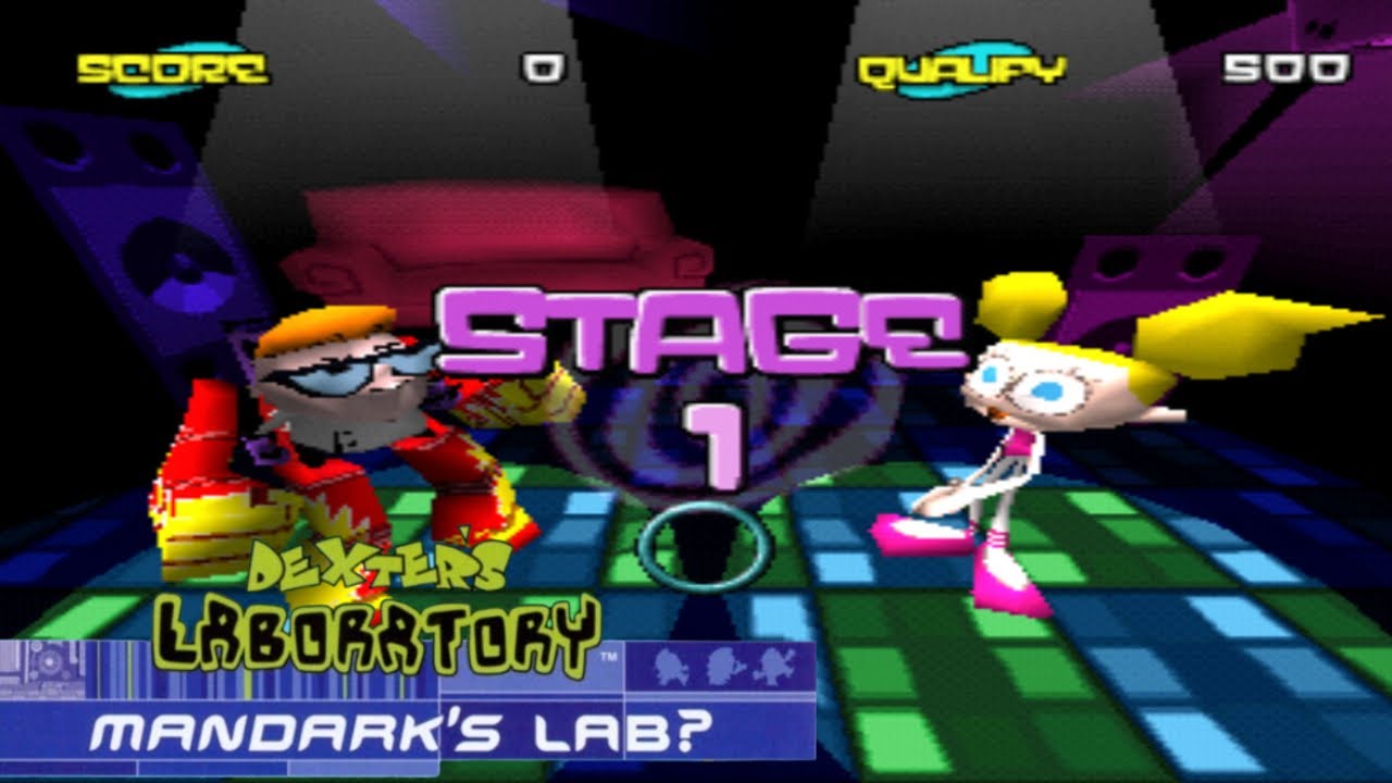 Dexter's Laboratory: Mandark's Lab? (PS1) 100% - Part 1 - Dee Dee's Dance Off