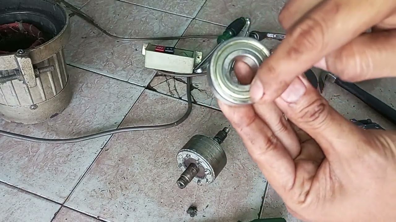ganti bearing dinamo