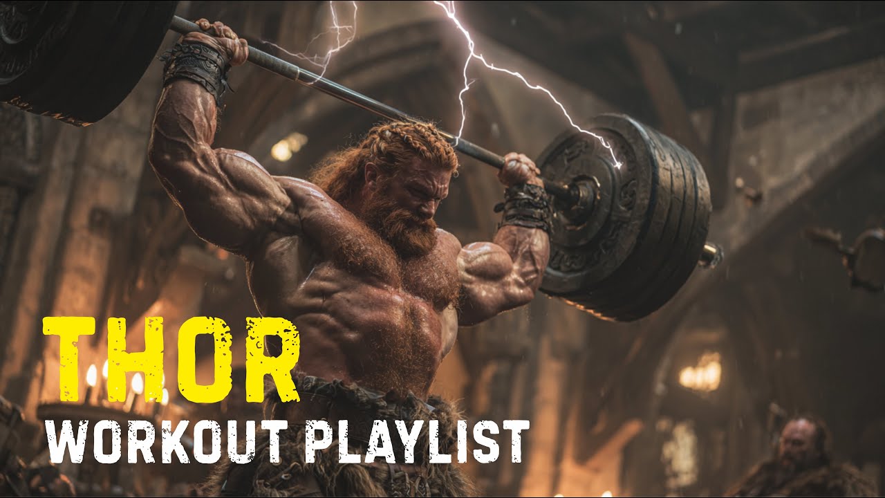 THOR ⚡ Ultimate Viking Workout Music 2025 | Epic Gym Power & Motivation
