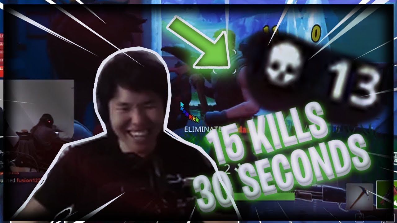DISGUISED TOAST FORTNITE 13 KILLS IN 30 SECONDS!!