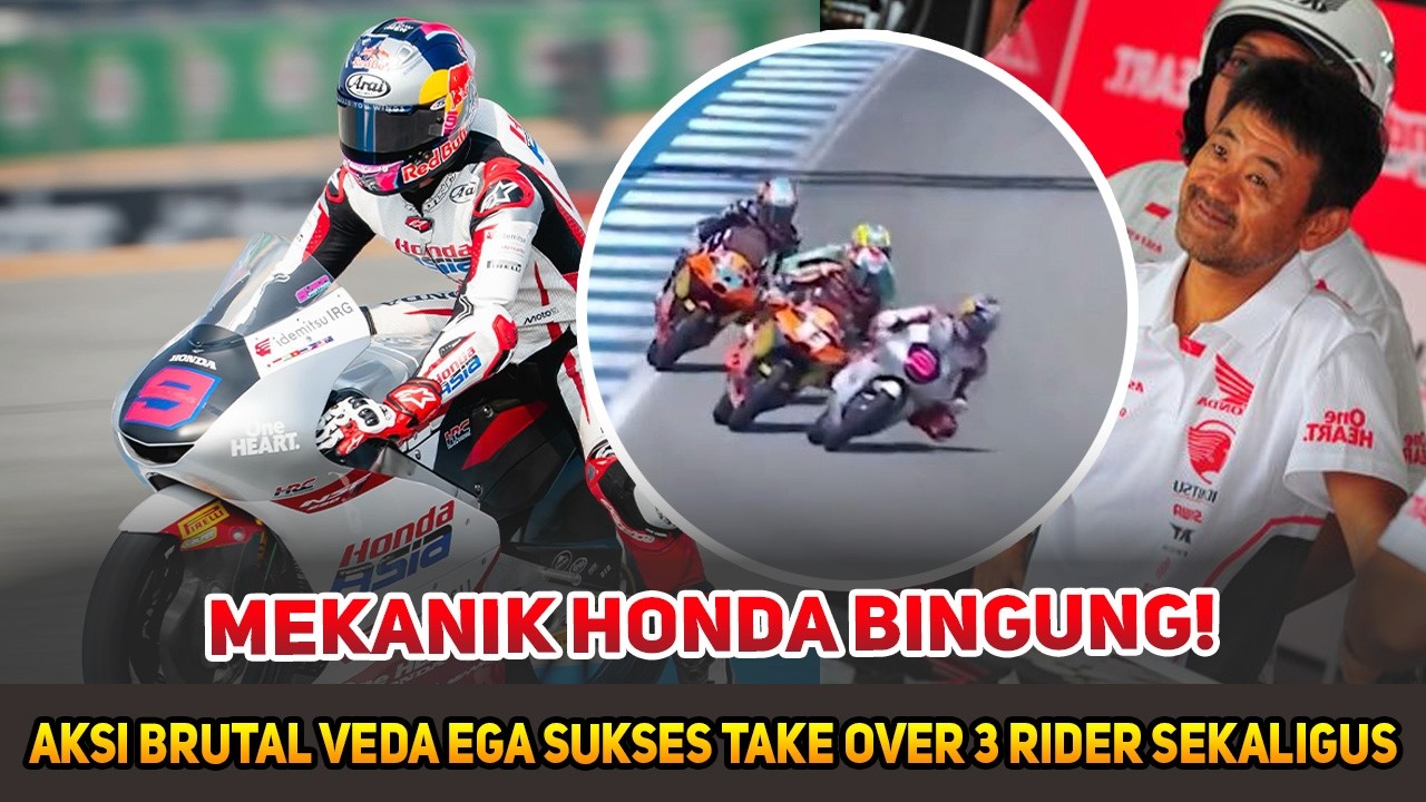 Bos-Bos Besar MotoGP Langsung Melirik! 👀 Veda Brutal di Tikungan, Take Over 3 Rider Sekaligus!