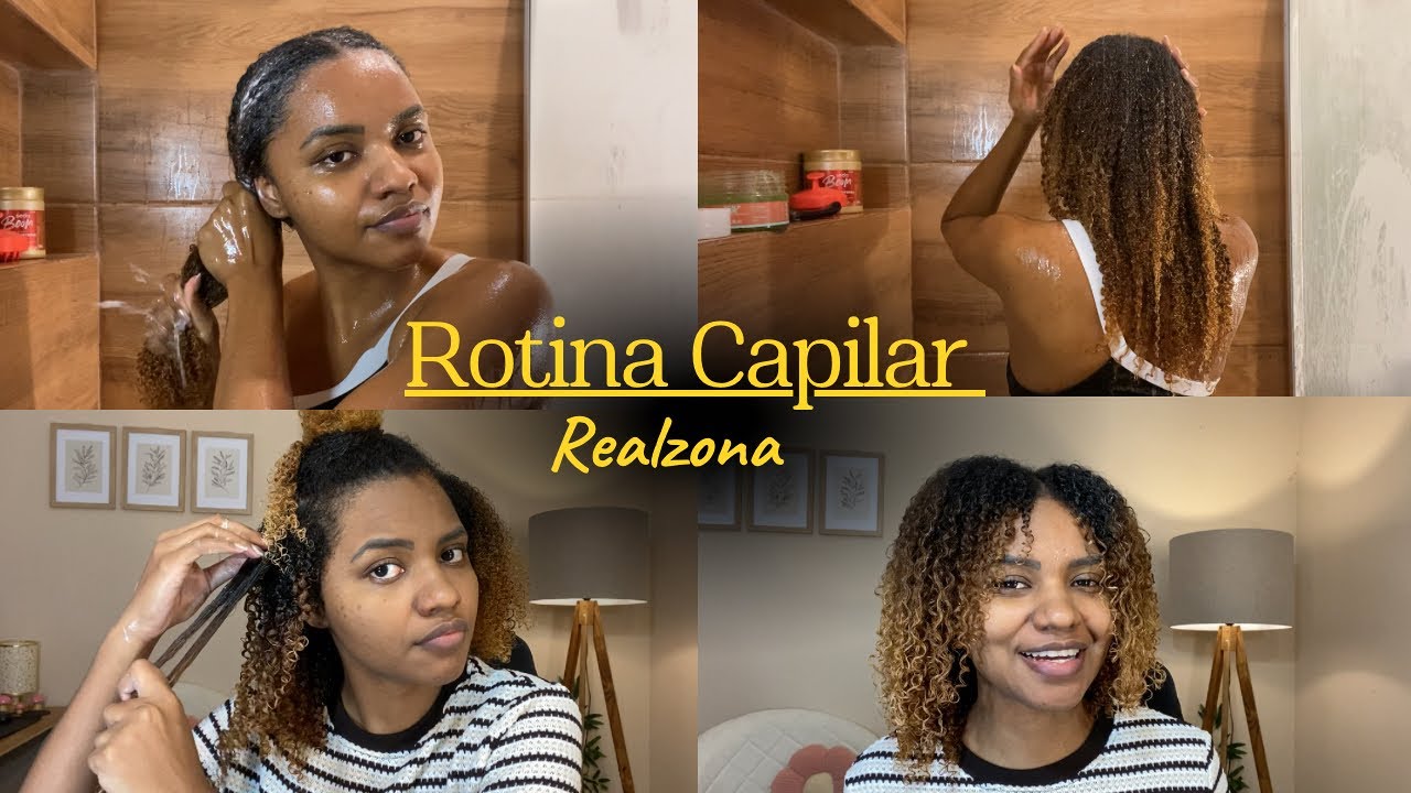 ROTINA CAPILAR REAL CABELO CRESPO 4A 