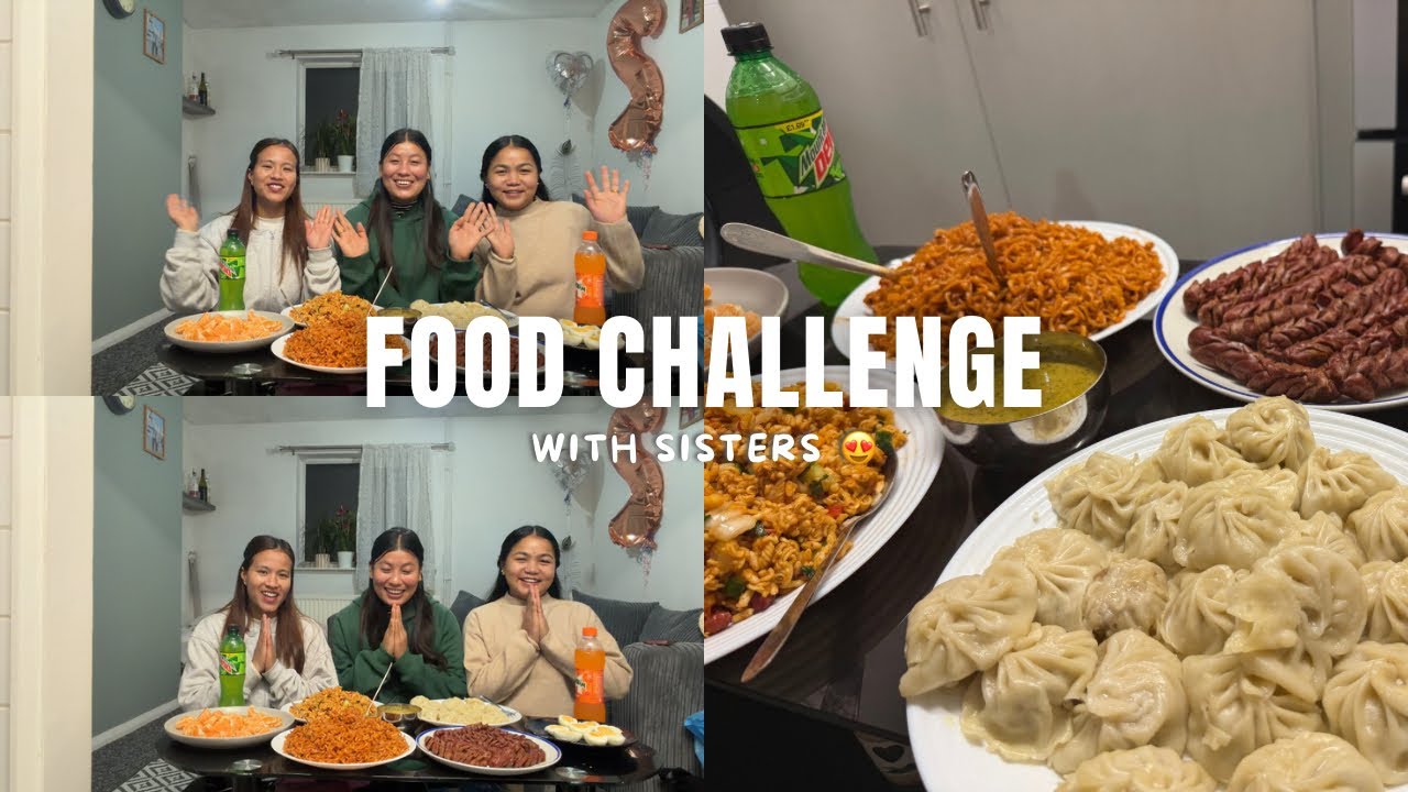 Food Challenge Game Khelda Nasocheko Ramailo Bhayo 😅😘 #geetapunmagar #keeploving 