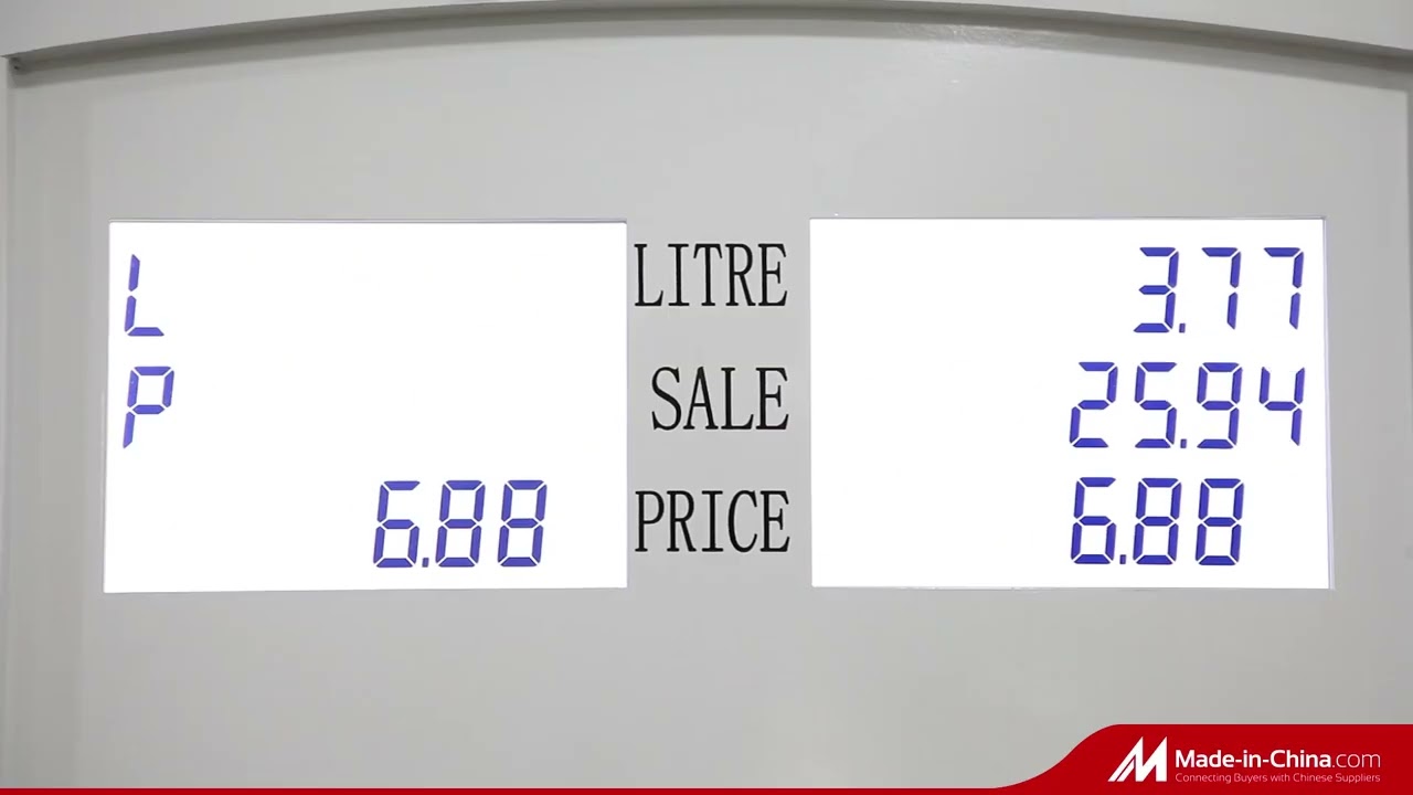 Fuel Dispenser Pump Six Nozzles for Petrol Station, Fuel Dispenser, Mobile Fuel Station