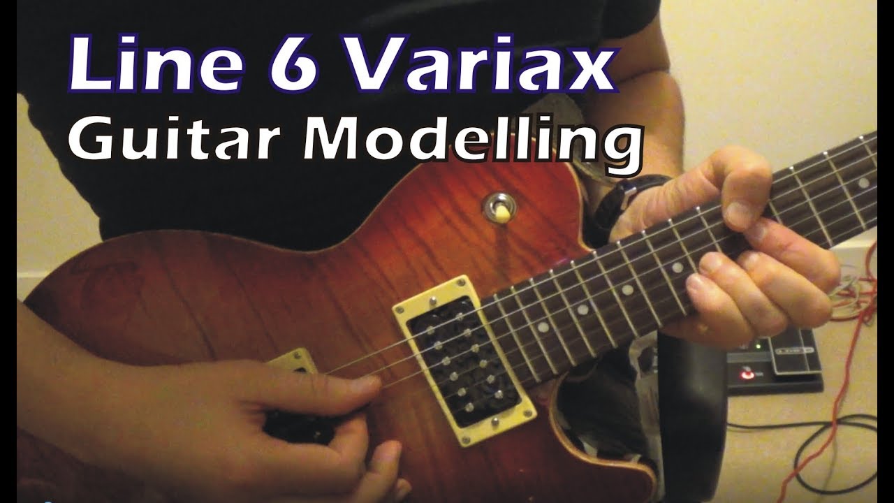 Line 6 Variax Digital Guitar Models On The JTV 59