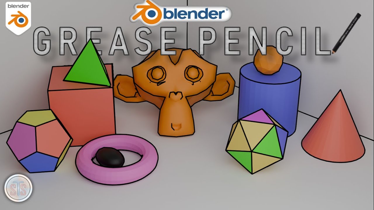 How to get started with Line Art in Blender | Simple Technical Solutions