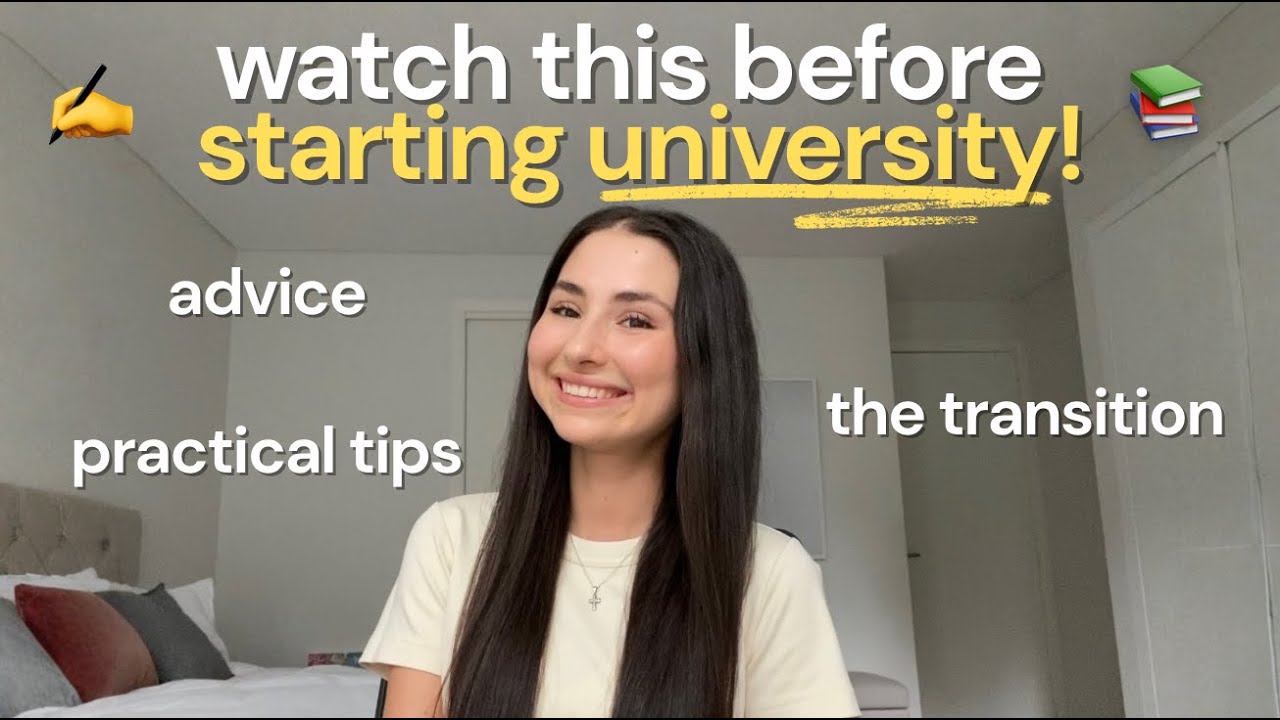 What I Wish I Knew Before Starting University | High School to Uni Transition Tips