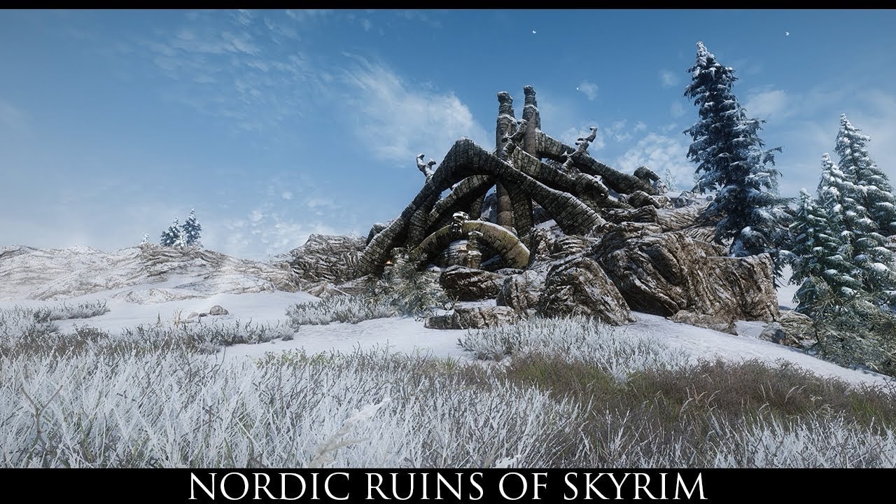 TES V - Skyrim Mods: Nordic Ruins of Skyrim