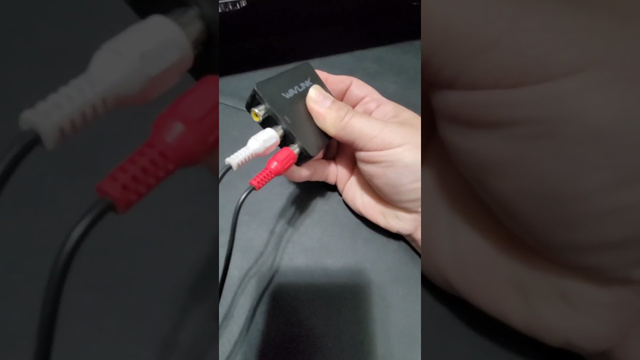 Connect your VCR to a HDMI TV #rcatohdmi #vcrtotv #vhstapes #movienight