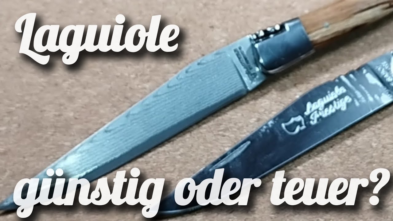 Laguiole-günstig oder teuer? 60€ oder 400€ Ein Vergleich und eine Frage - Muss es immer teuer sein?