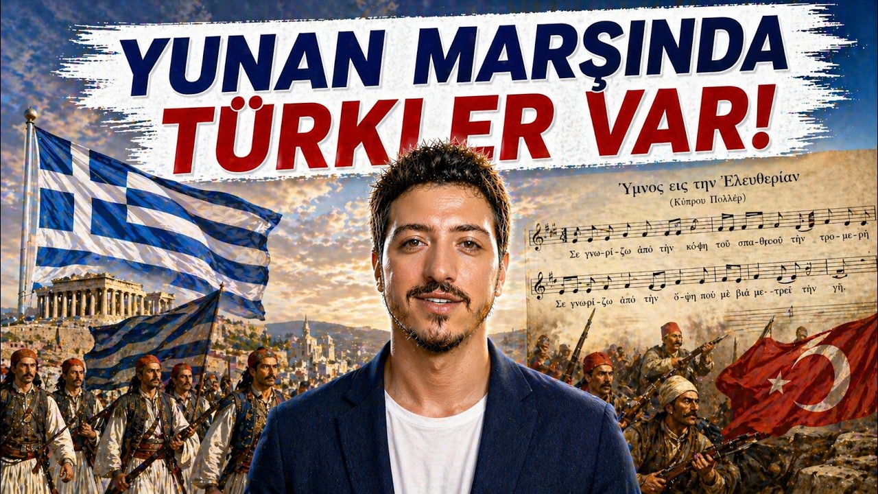 Yunan marşında neden Türkler var? Şok olacaksınız!