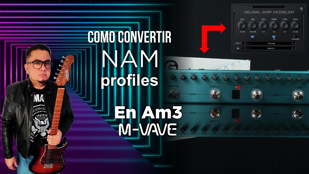 ¿Cómo convertir archivos NAM a AM3? + Mi opinión personal