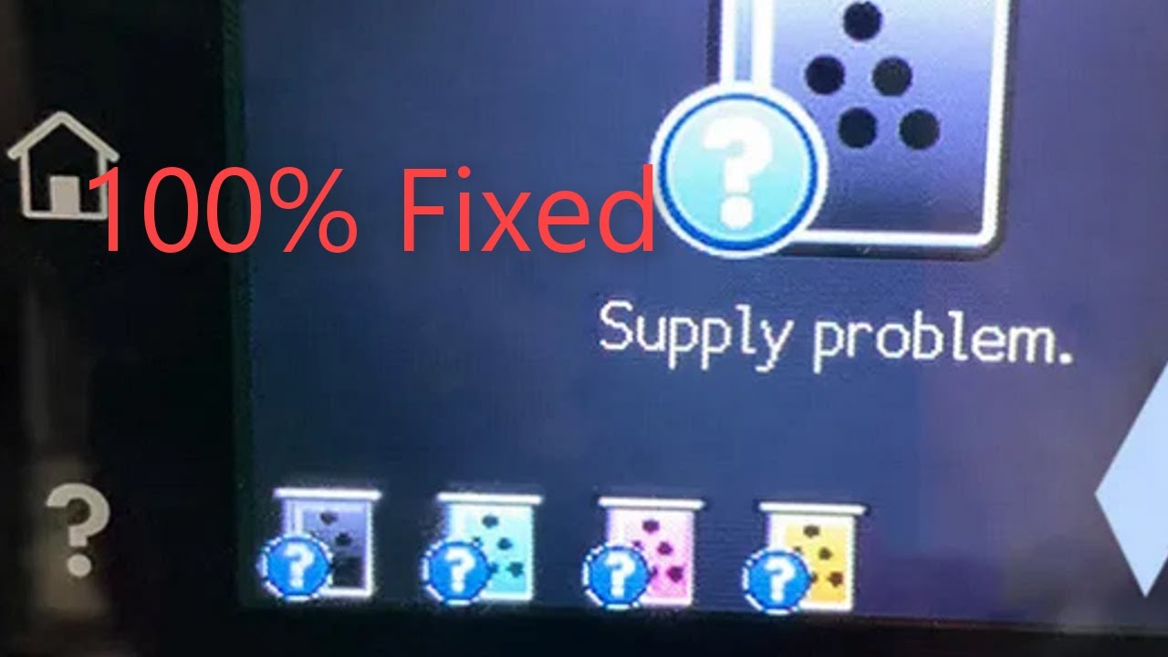How to fixed 100% HP Laserjet M254 series Supply problem by Downgrade firmware