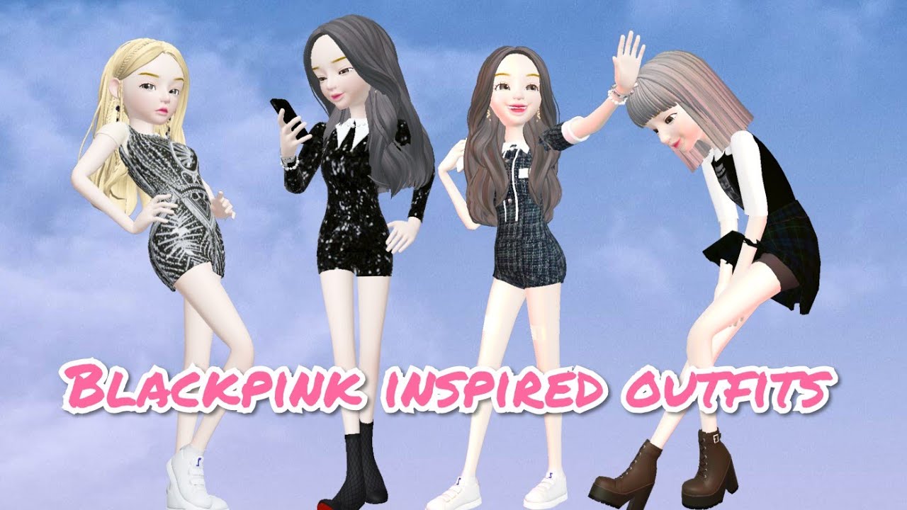 Blackpink inspired outfits in zepeto|| Lili ZEPETO
