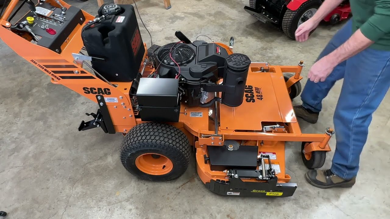 GrassFlap® Installation on Scag SWZT with 48