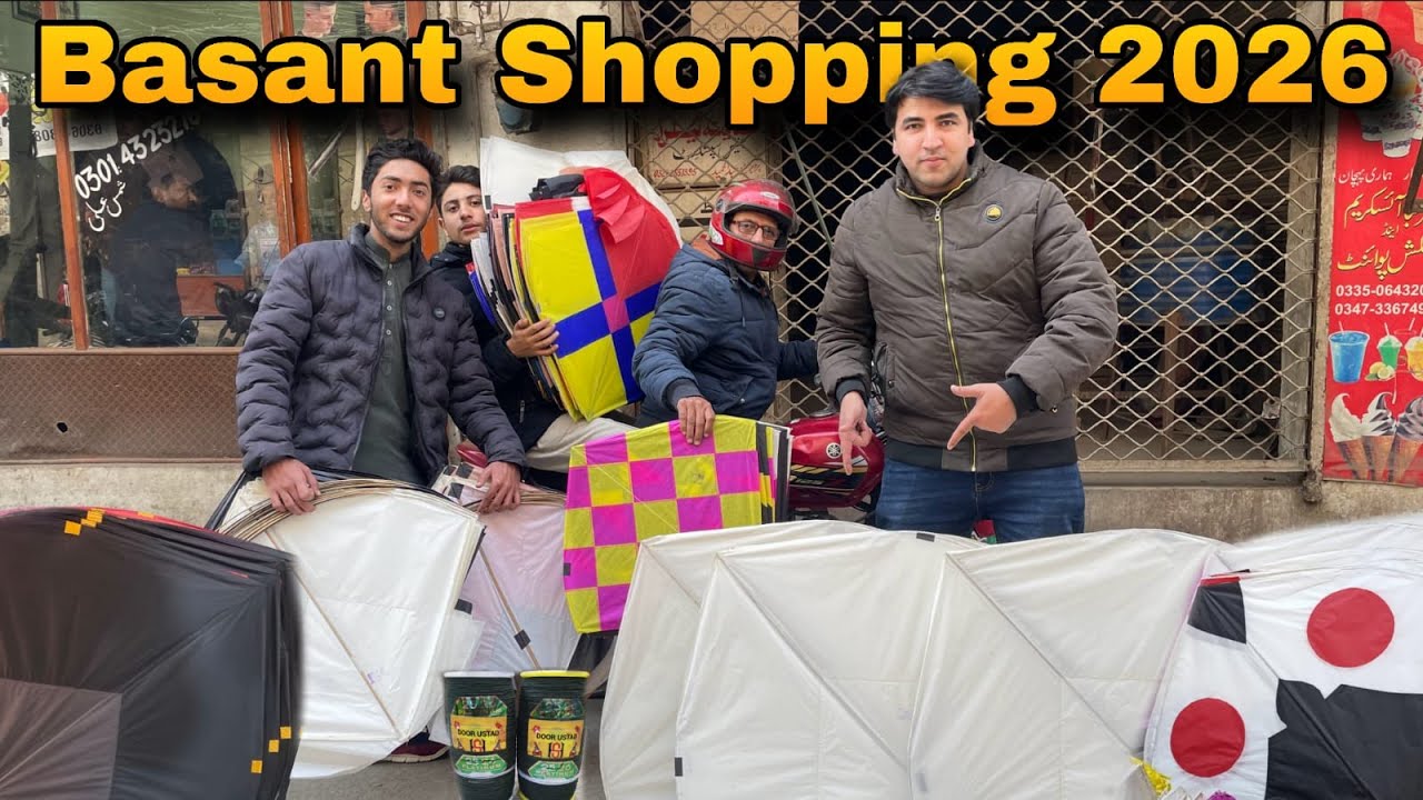 Basant 2026 Shopping Vlog 🪁| Basant 2026 ki Shopping kar li