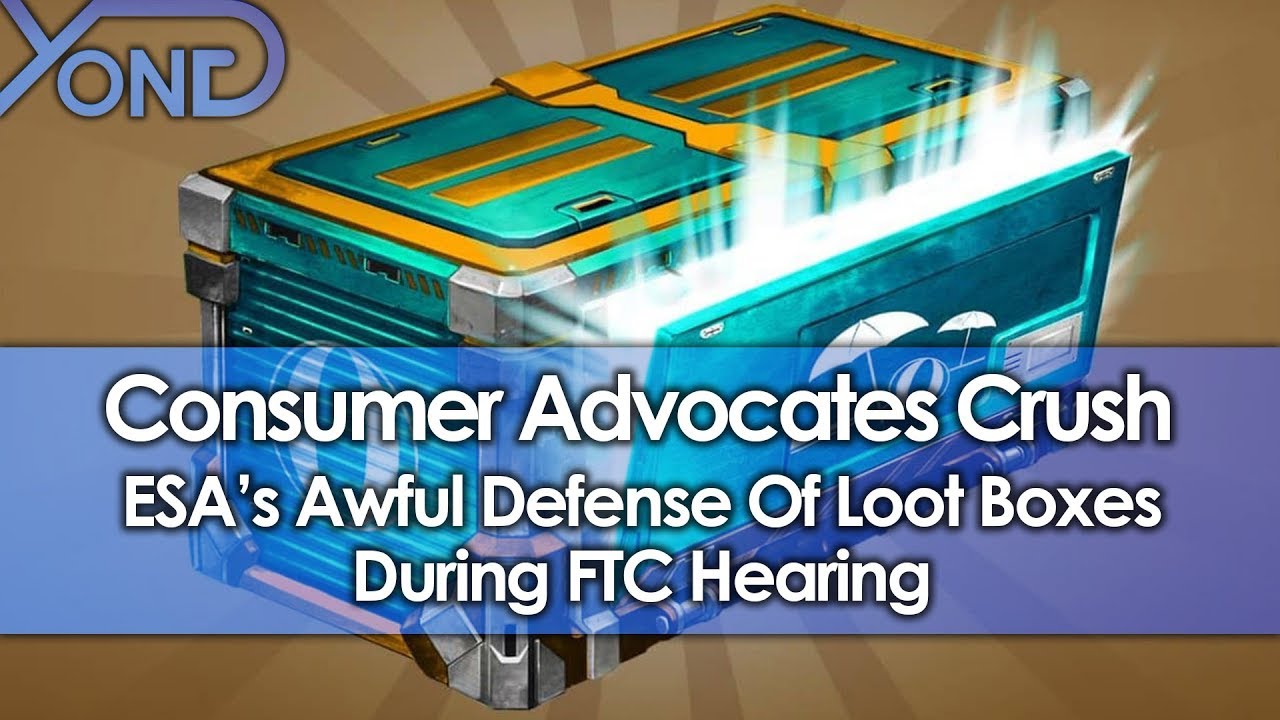 Consumer Advocates Crush ESA's Awful Defense Of Loot Boxes During FTC Hearing