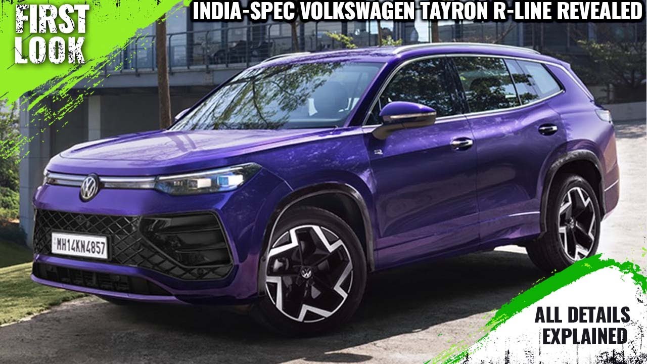 2026 Volkswagen Tayron R-Line Revealed - Launch Soon - Explained All Spec, Features, Engine & More
