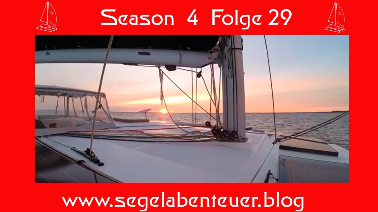 Unruhige Nacht vor Anker und ein böser Sturm! Unsere letzte Etappe zum Refit der NEEL47! S4 Folge 29