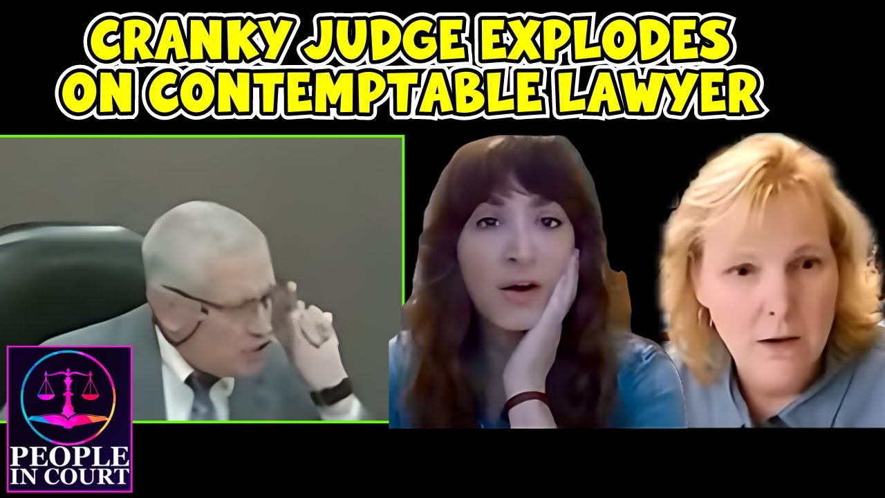 ENTITLED LAWYER RAGES at JUDGE and KAREN THINKS THIS COURT IS A WENDY'S #familycourt #zoomcourt