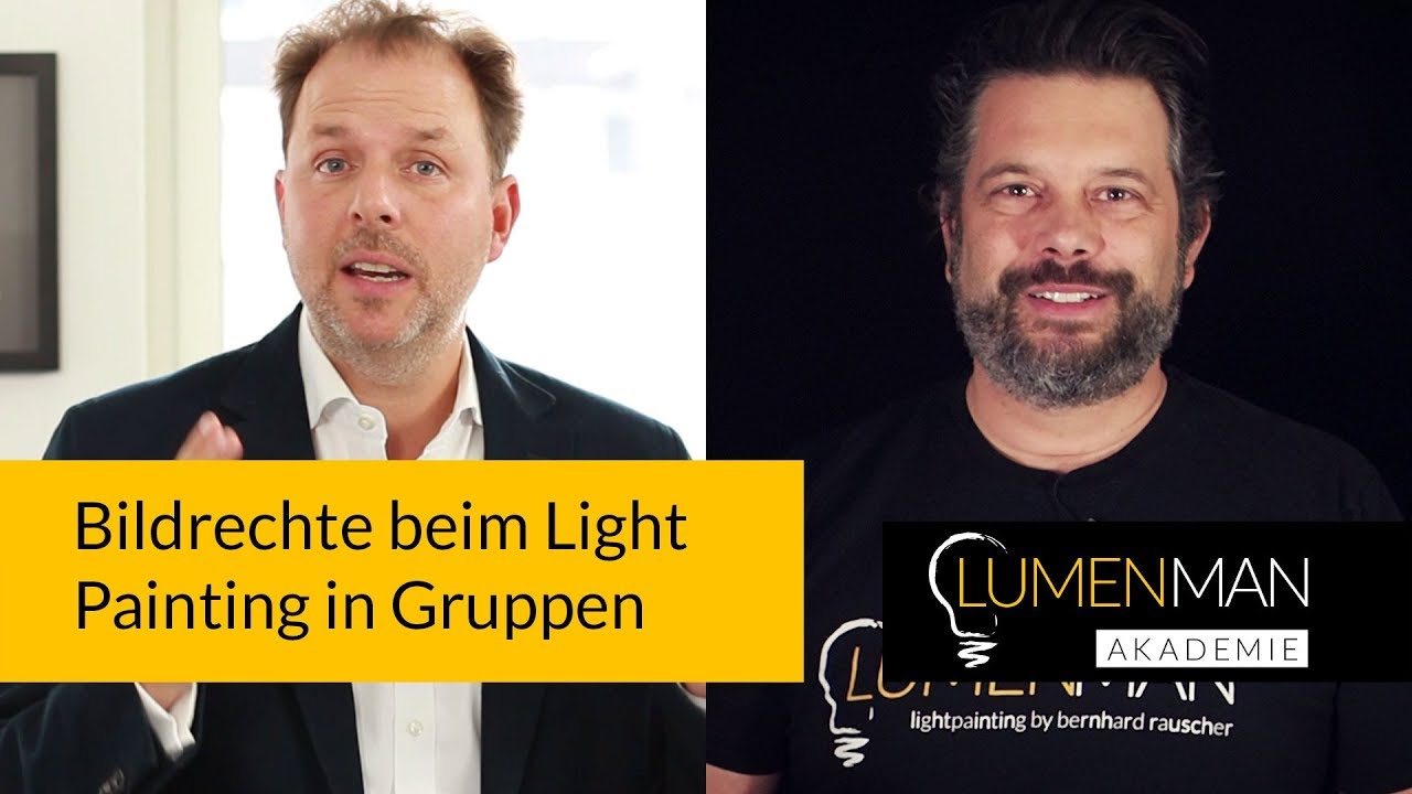 Bildrechte beim Lightpainting, Urheberrecht, Nutzungsrechte