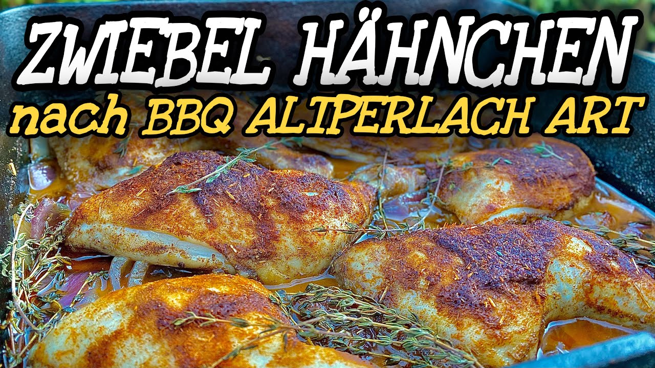 Zwiebel Hähnchen aus dem Dutch Oven