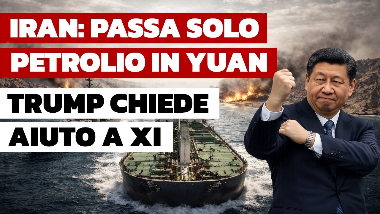 Da Hormuz passa solo petrolio in Yuan. Trump chiede aiuto alla Cina
