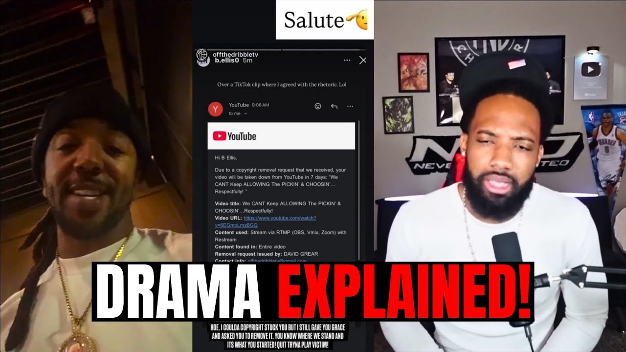 Драма между Б. Эллисом и OTDTV и Ballislife!