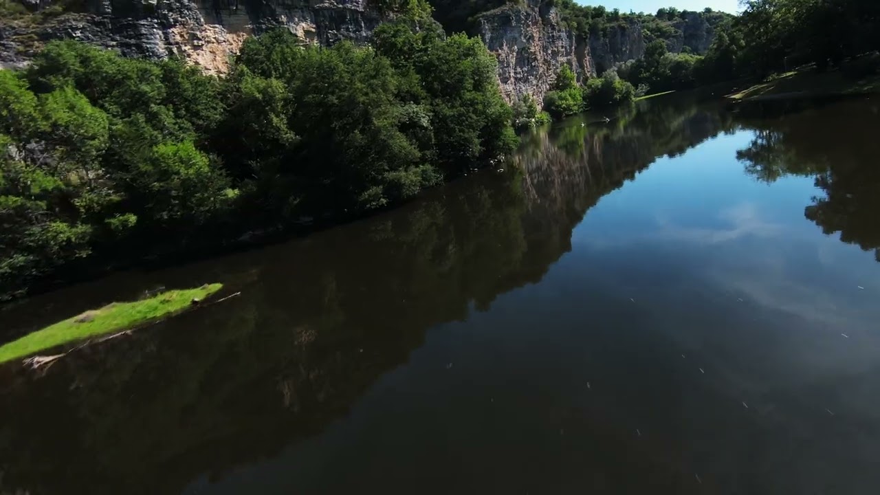 Vallée de la Dordogne à Gluges - Lot - Occitanie