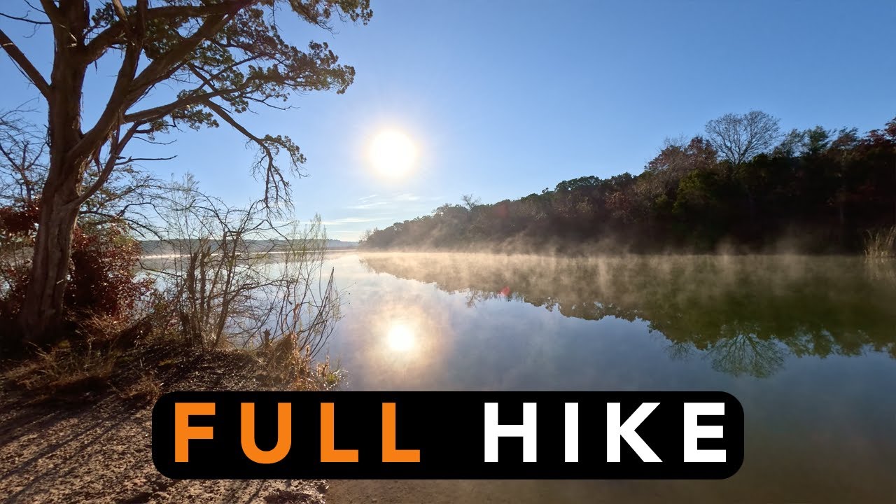 4K Virtual Hike | Fishing Trails | Cleburne State Park